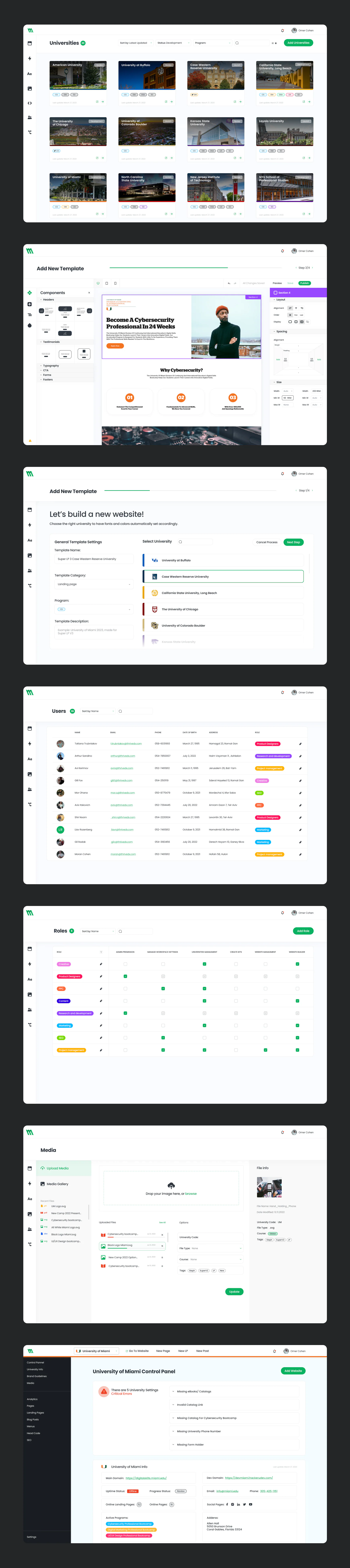 MARMANA no-code builder and production workflow